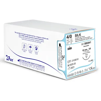 Boz Fastlak Hızlı Emilebilir Sütur 4/0